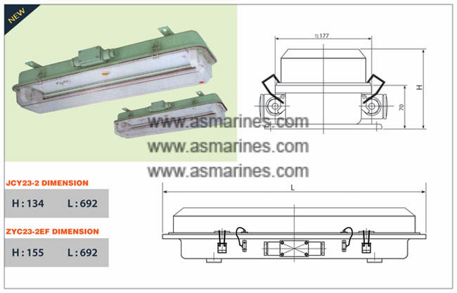 Lampu TL JCY23 dan ZYC23