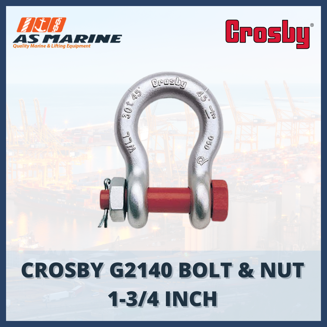 shackle crosby omega G2140 alloy bolt 1-3/4 inch