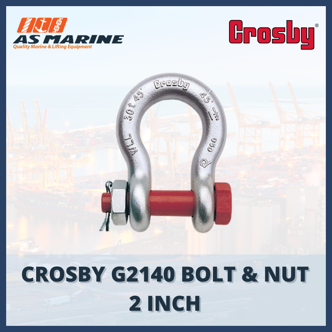 shackle crosby omega G2140 alloy bolt 2 inch