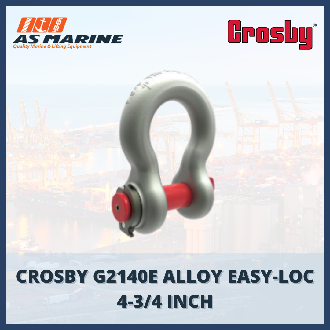 shackle crosby omega G2140E alloy easy loc 4-3/4 inch
