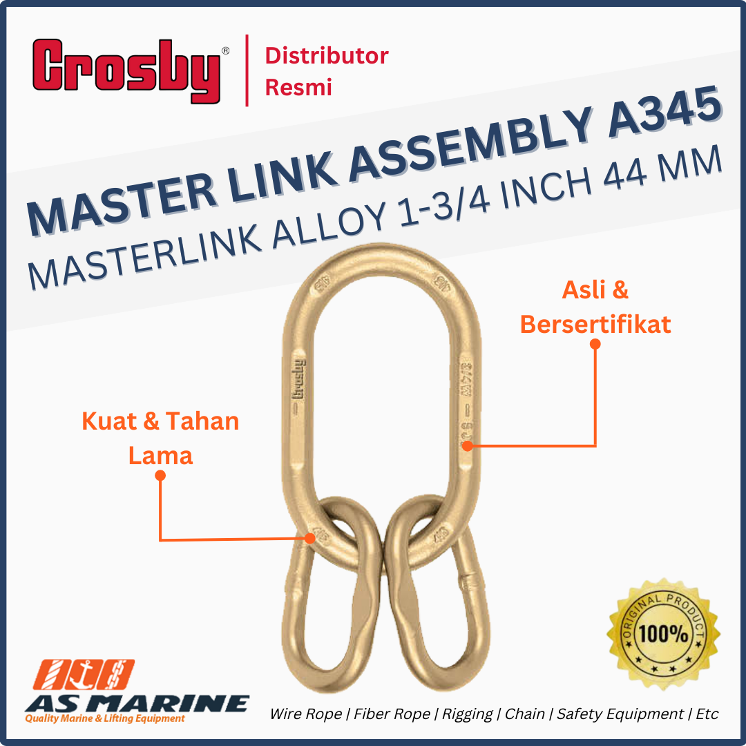 masterlink assembly a345 1-3/4 inch 44 mm