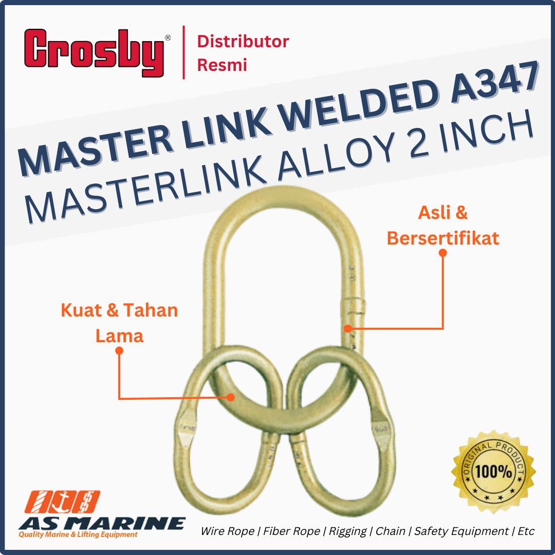 masterlink welded crosby a347 2 inch
