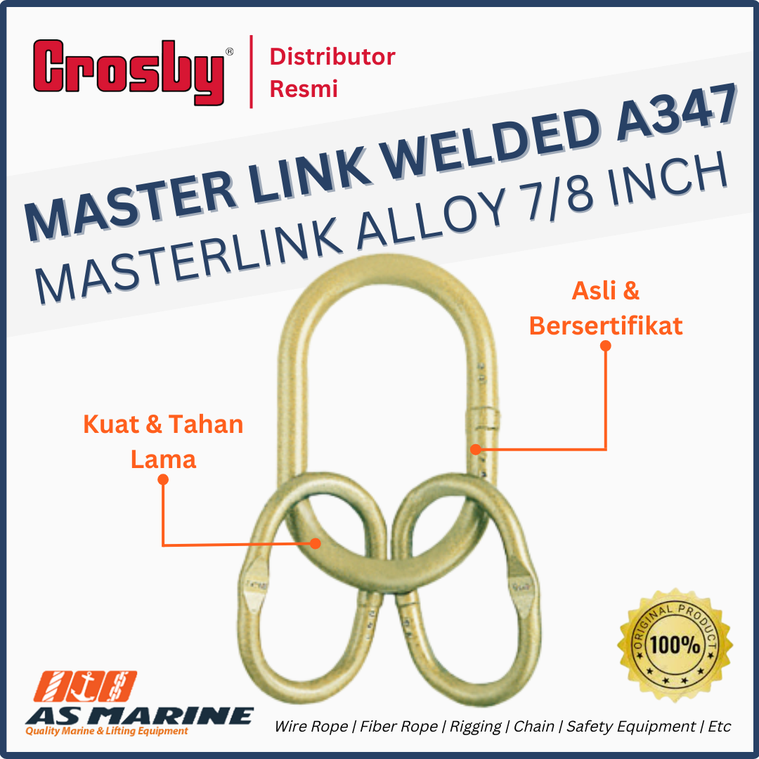 masterlink welded crosby a347 7/8 inch