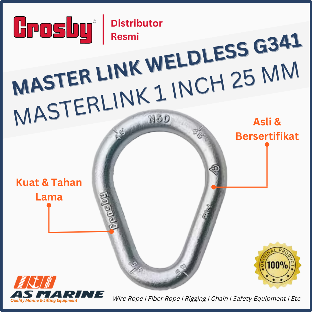 masterlink weldless g341 1 inch 25 mm