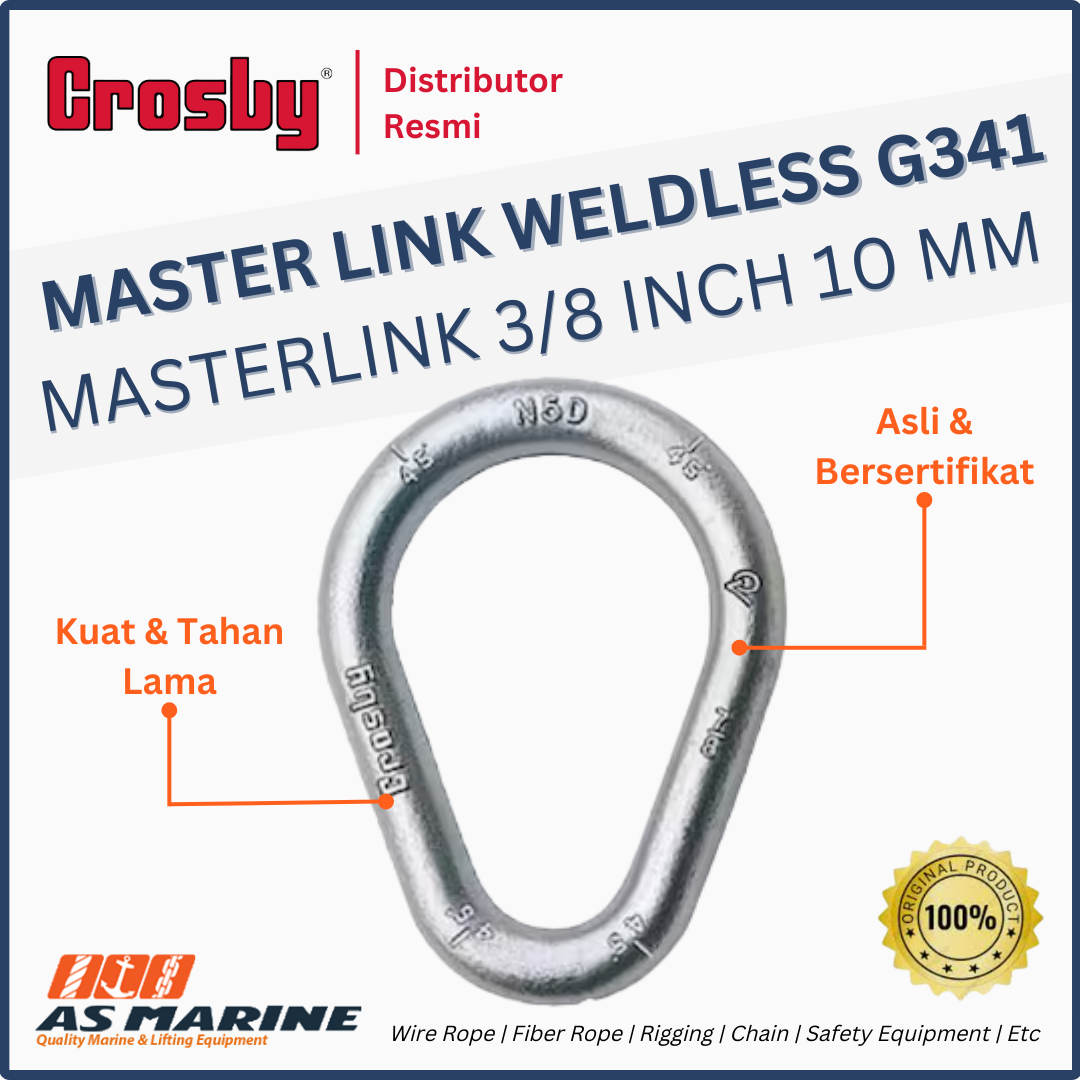 masterlink weldless g341 3/8 inch 10 mm