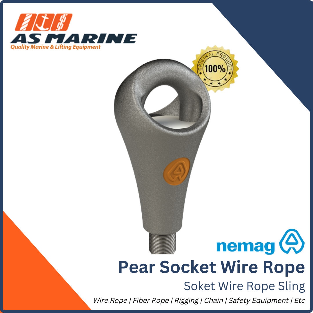 Nemag Pear Rope Socket