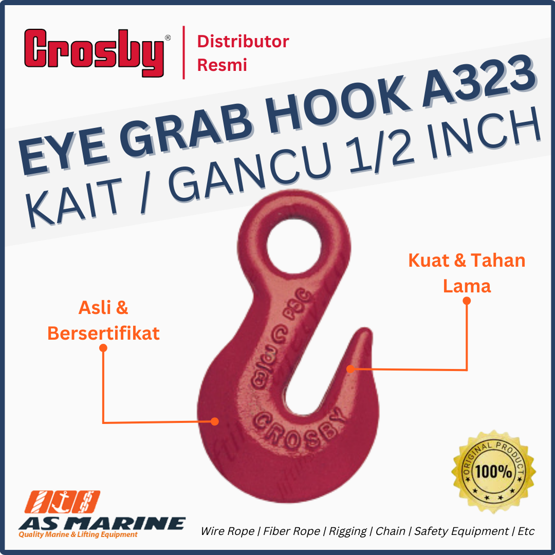 crosby usa eye grab hook a323 1/2 inch
