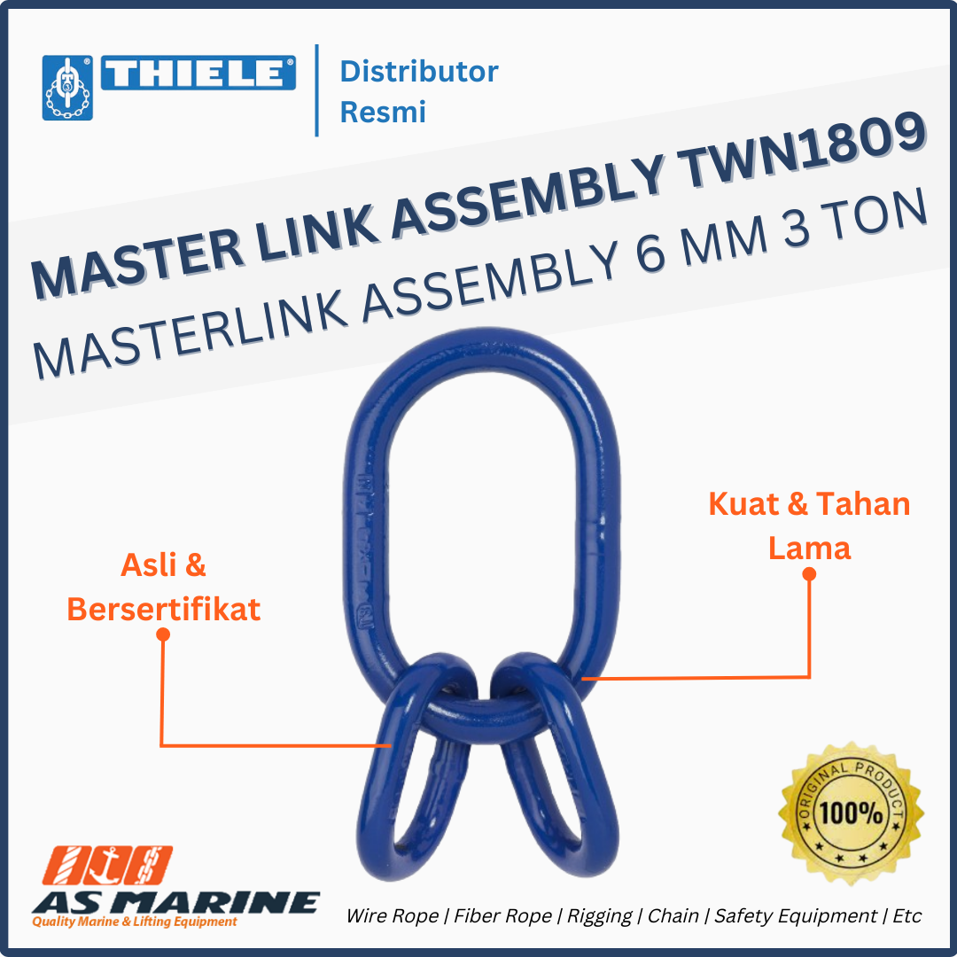 THIELE Master Link / Masterlink Assembly TWN 1809 6 mm 3 Ton