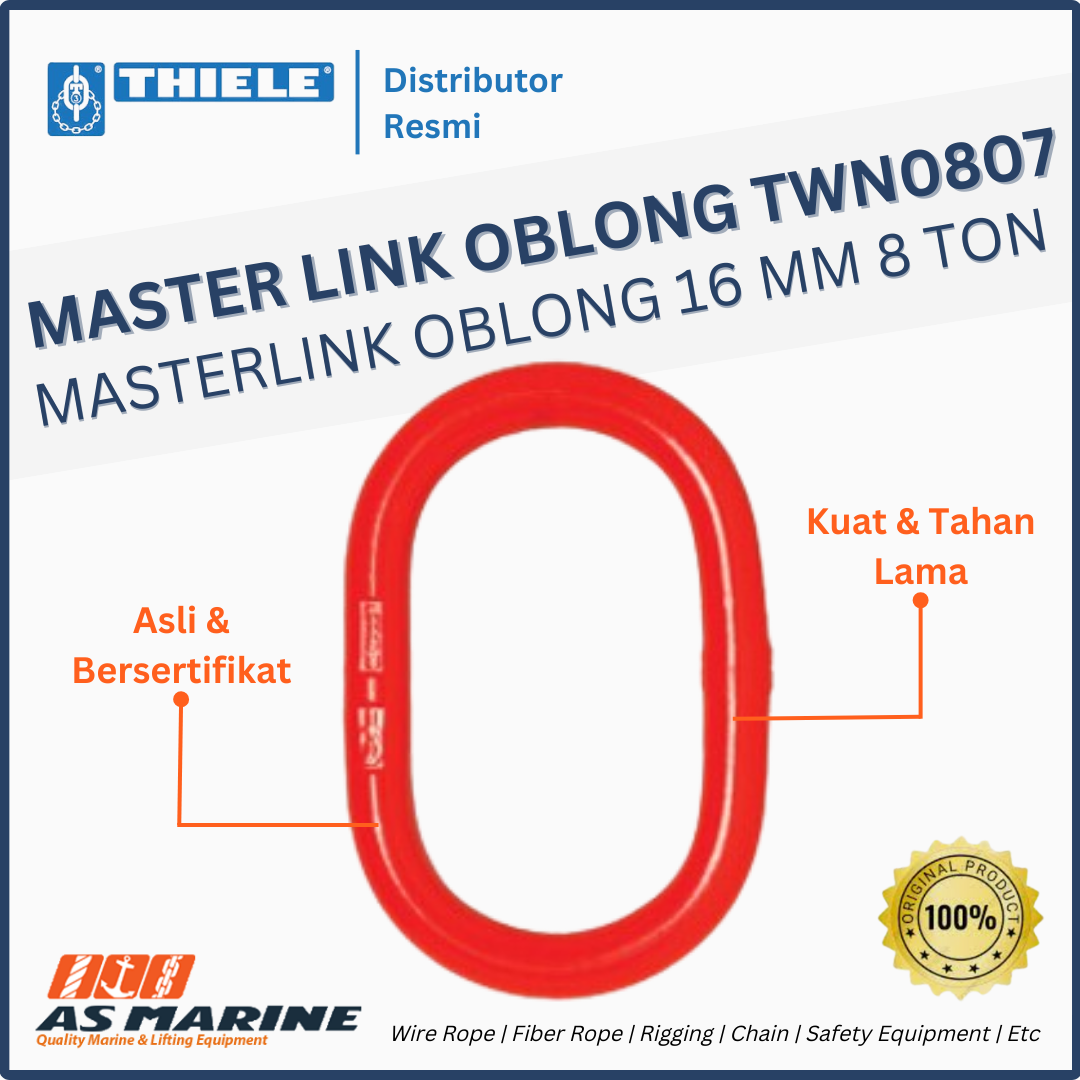 THIELE Master Link / Masterlink Oblong TWN 0807 16 mm 8 Ton