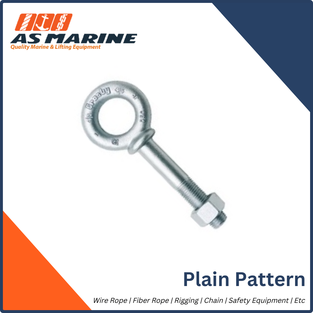 Petunjuk Pemasangan dan Penggunaan Eye Bolt Plain Pattern