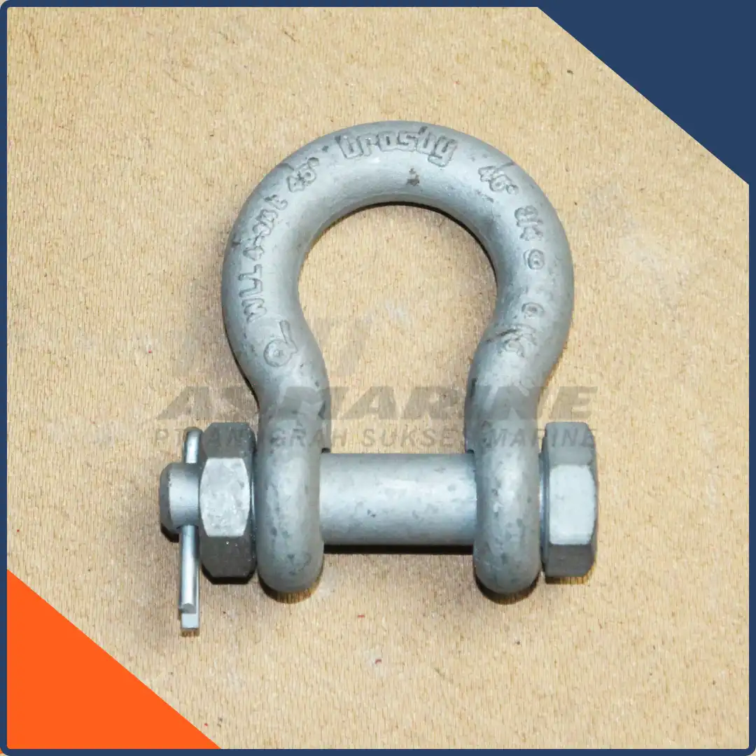 Crosby USA Bow Shackle / Segel Omega G2130A Bolt & Nut Alloy 3/4 Inch 4 ...