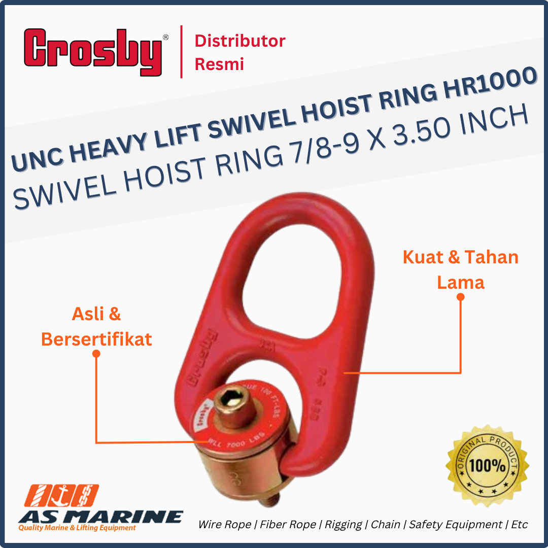 Heavy Lift Swivel Hoist Rings PT. Anugrah Sukses Marine