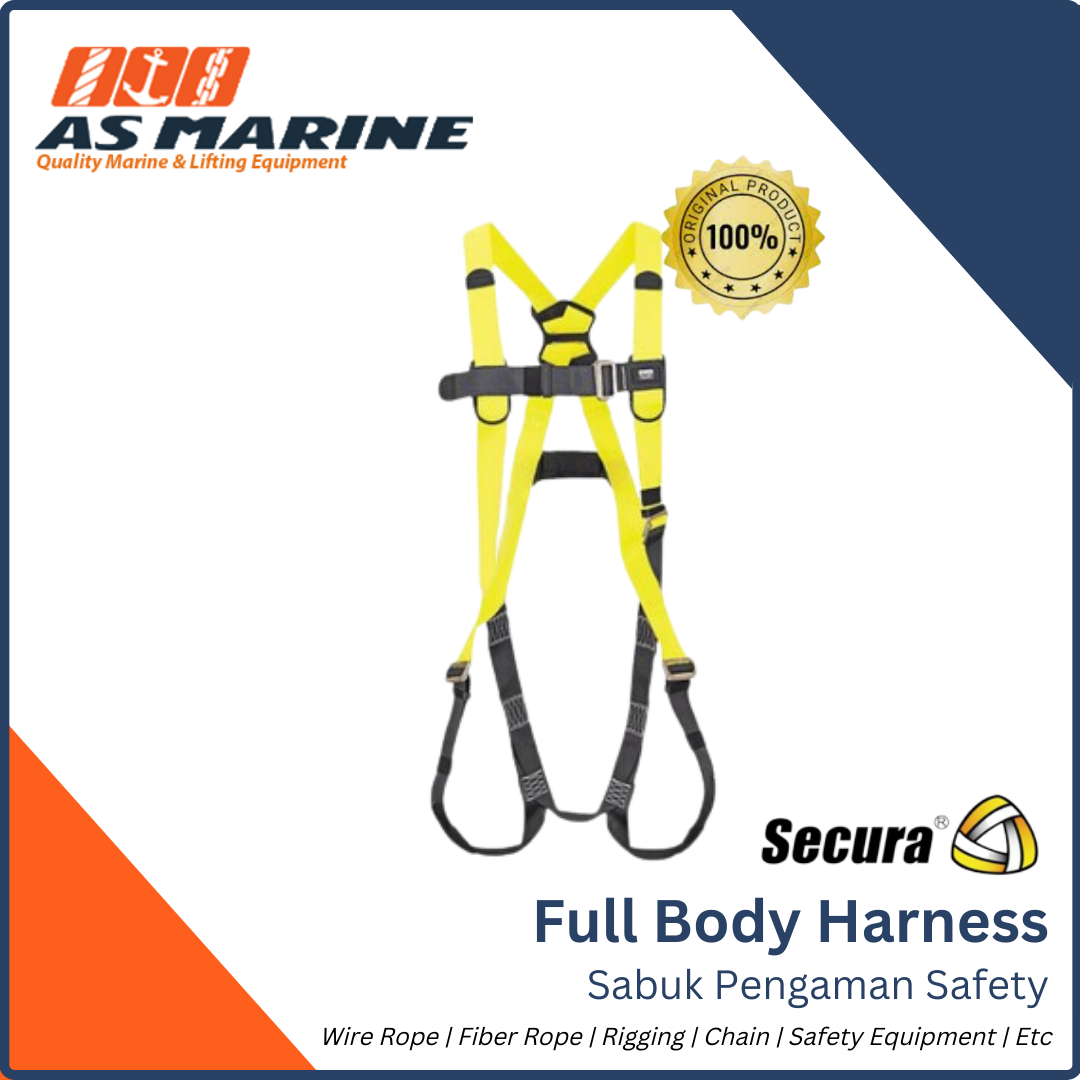 Full Body Harness / Sabuk Pengaman Safety Secura