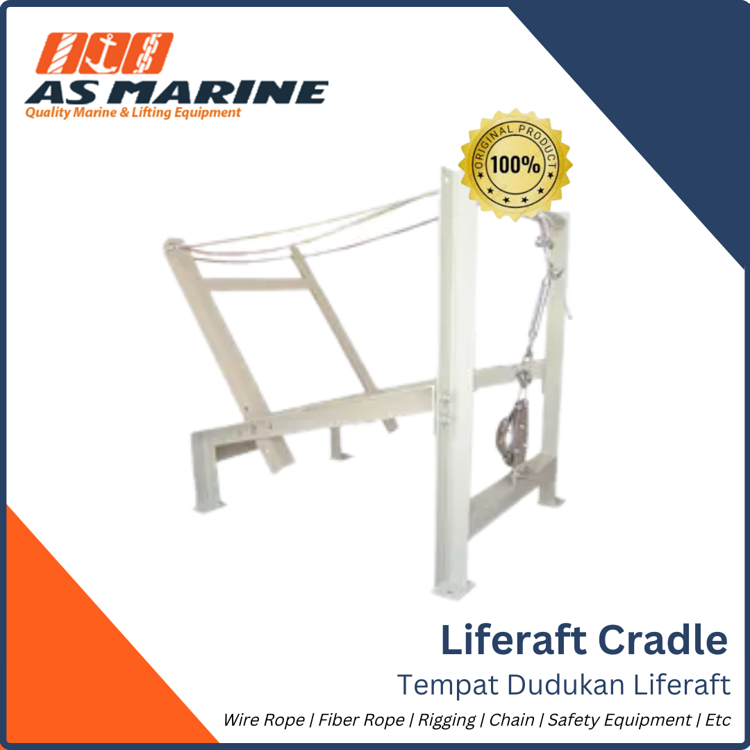 Liferaft Cradle / Dudukan Liferaft